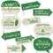 Big Dot of Happiness Funny Camp Bachelorette Photo Props, Glamping Bachelorette Party Decorations, Cabin Crew Photo Booth Props Kit - 10 Piece